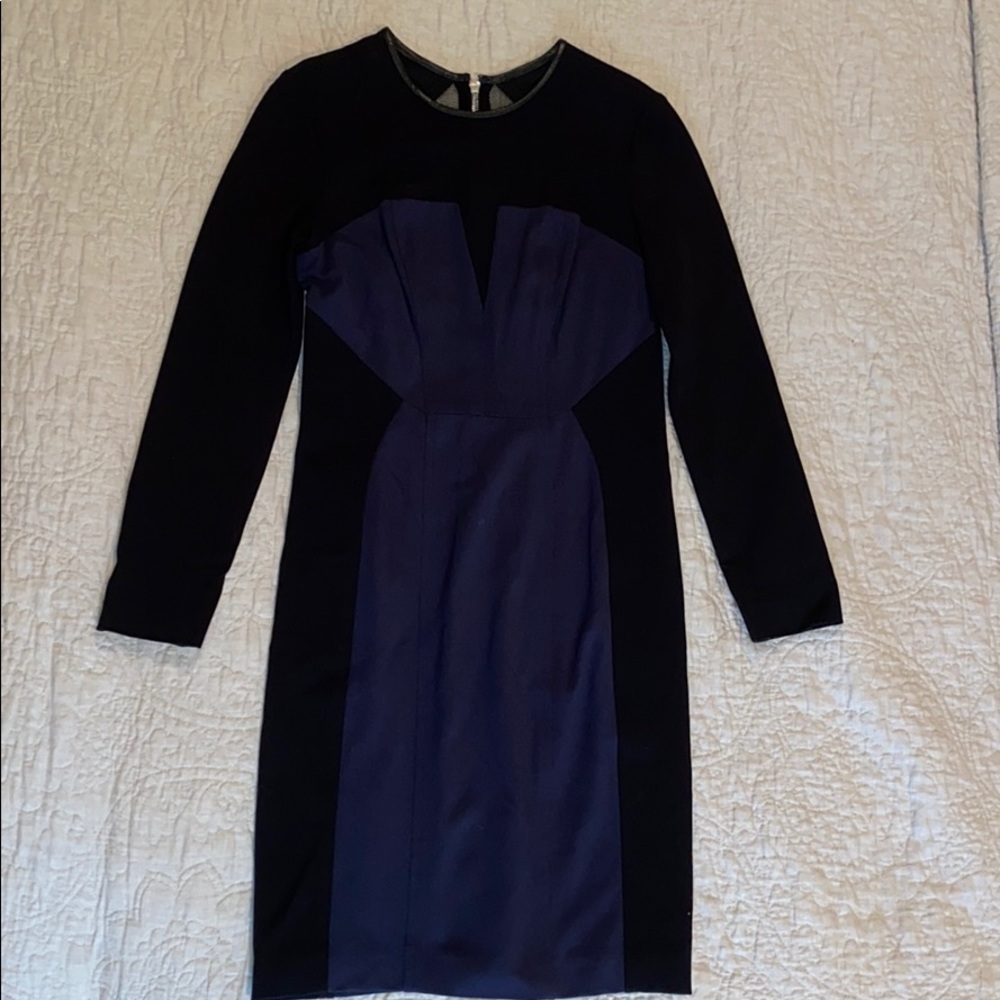 Tiago Azrouel Black and Blue Dress
